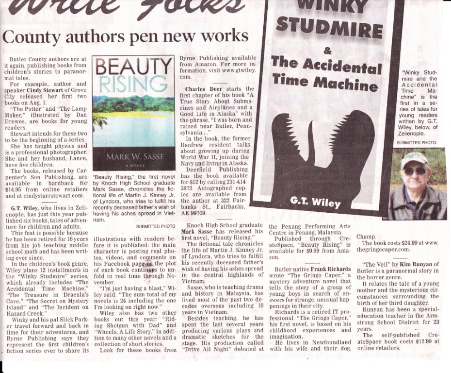 Butler Eagle Article