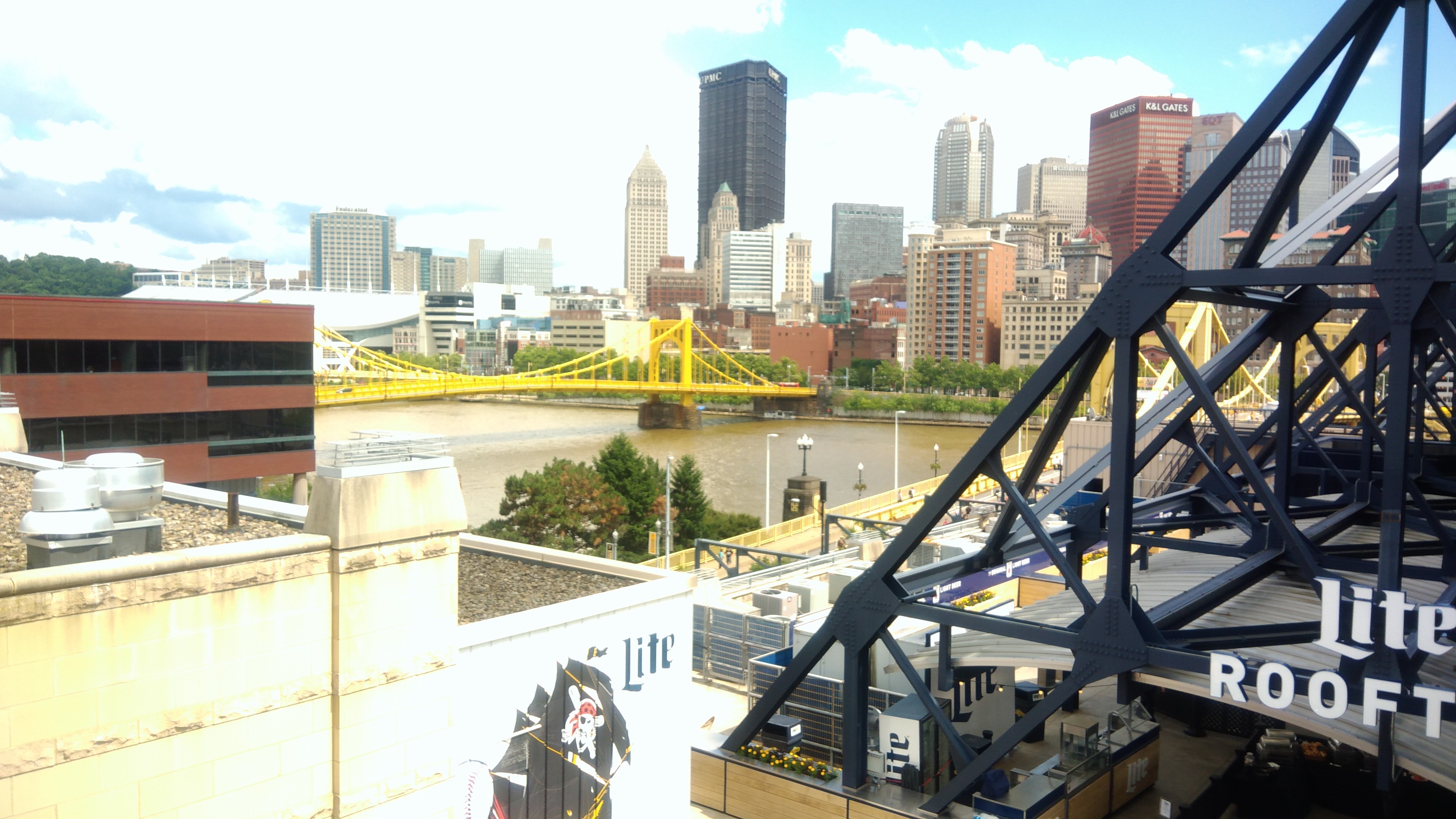 PNC Park, Pittsburgh, PA – From the top of the Rotunda